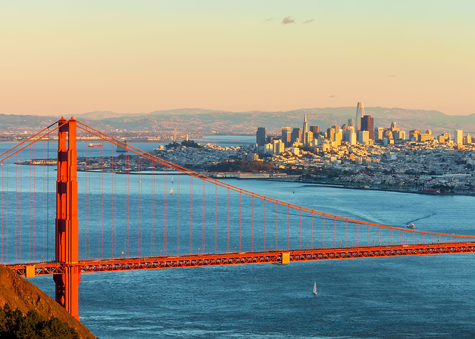 San Francisco Bay Evening