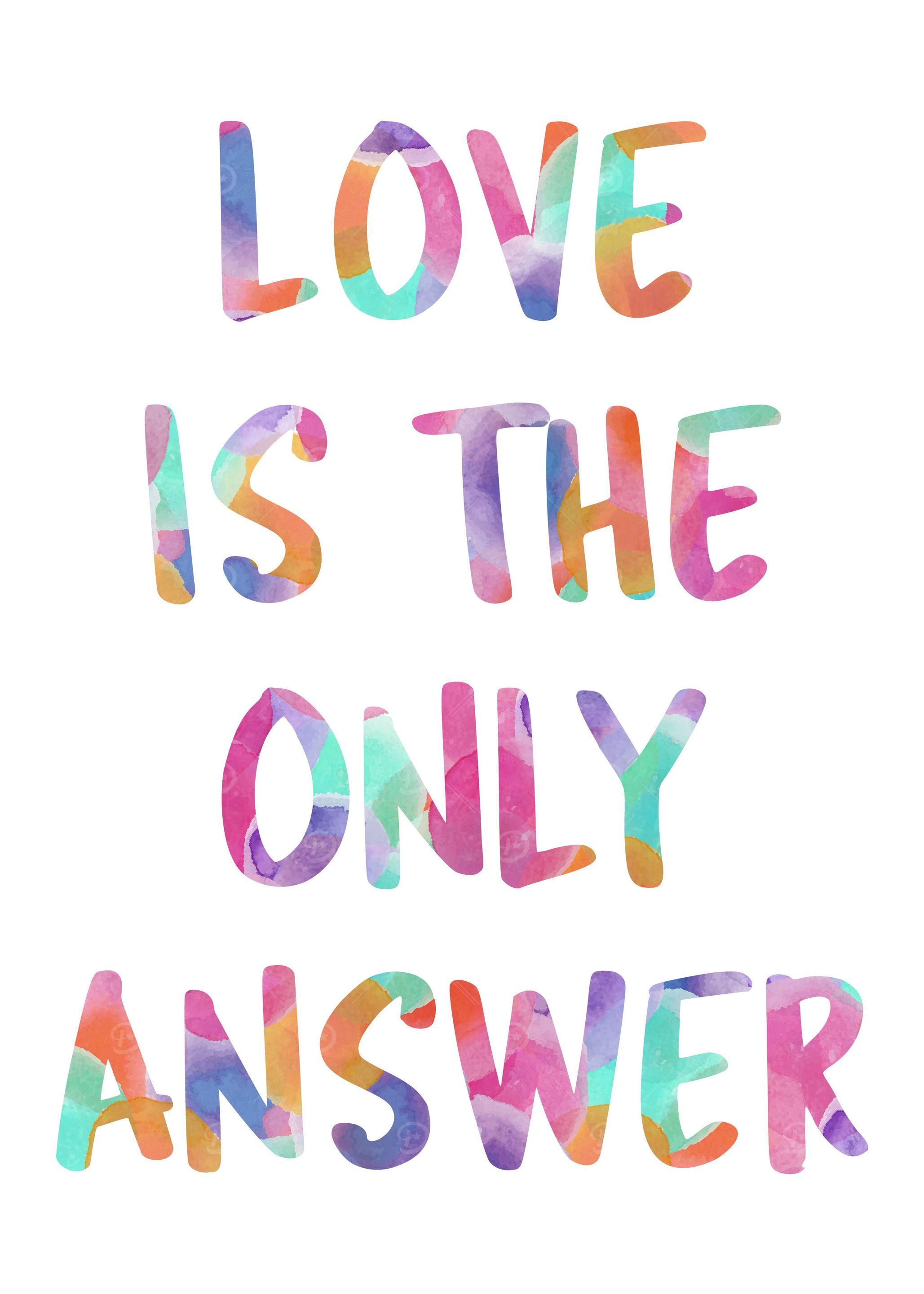Love Is The Answer