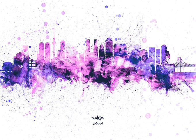 Tokyo Japan Skyline