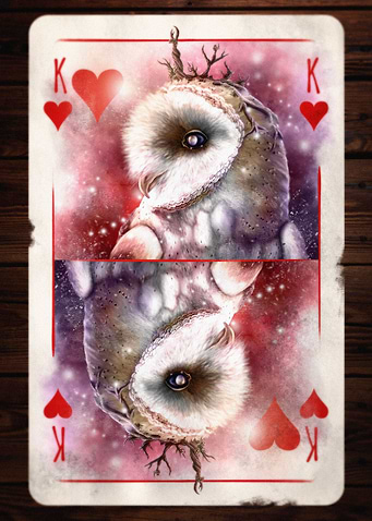Hearts Judicious Owl King