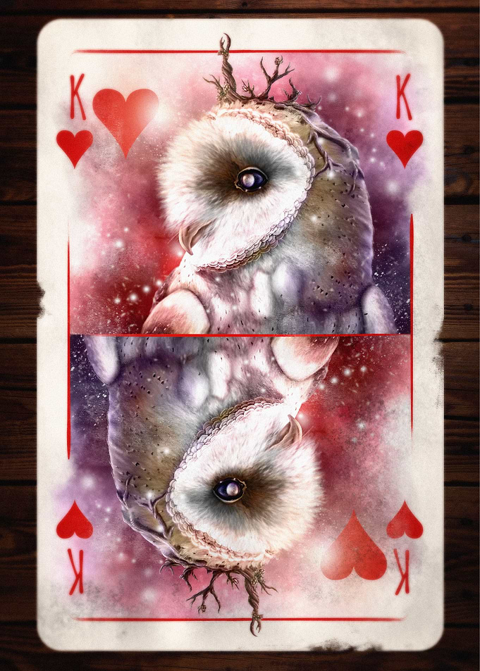 Hearts Judicious Owl King