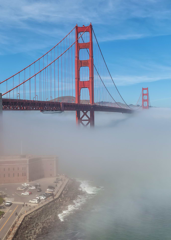 Fog Under Bridge
