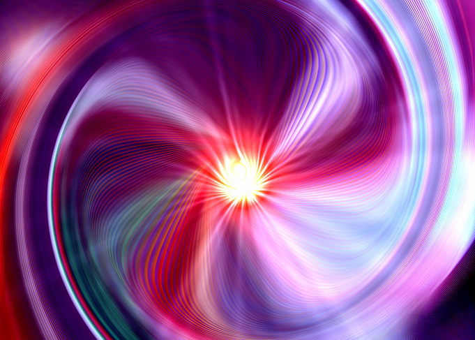 Colorful swirld abstract