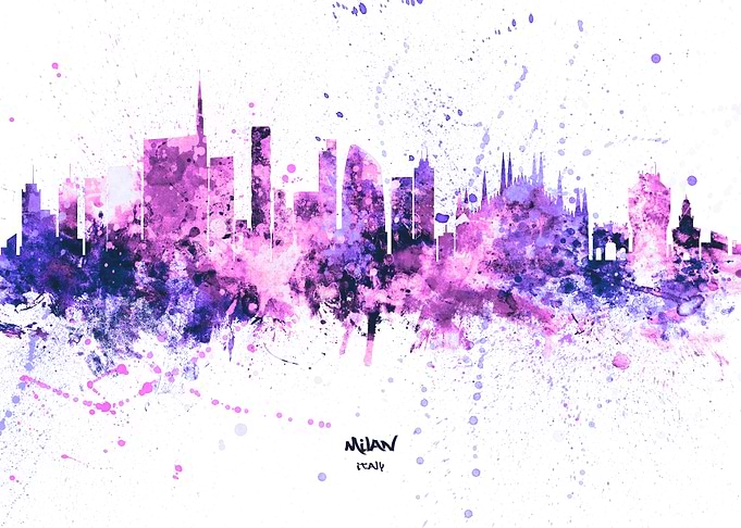 Milan Italy Skyline