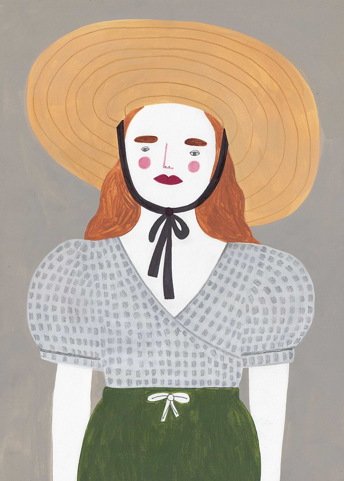 hat girl