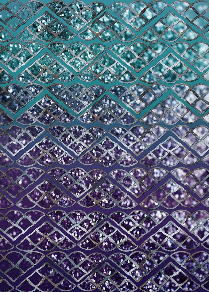 Purple Aqua MERMAID 2