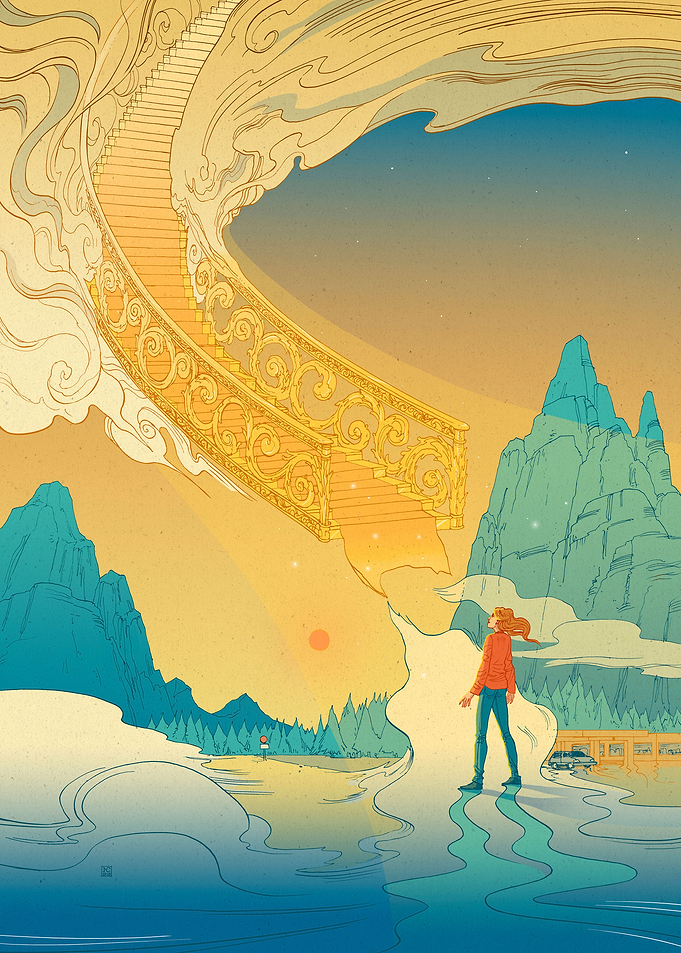 Golden Staircase
