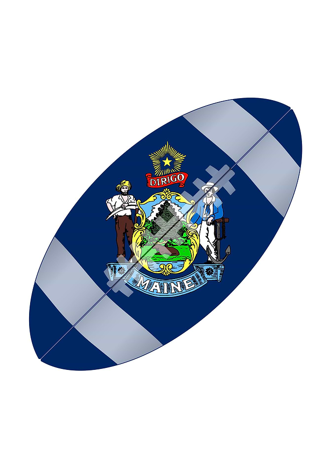 Maine State USA Football