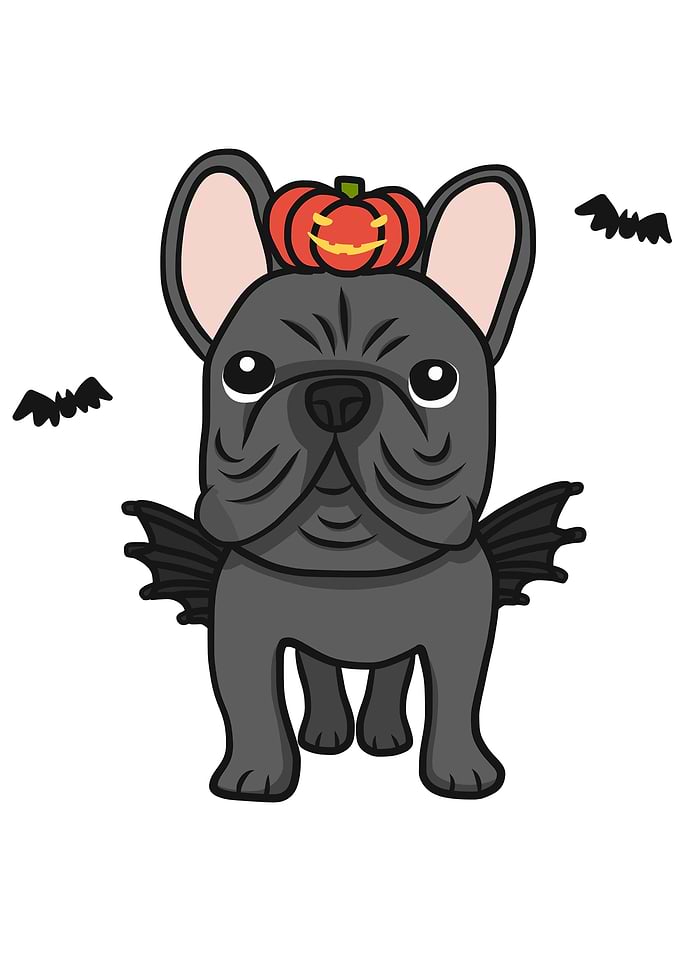 French Bulldog Halloween