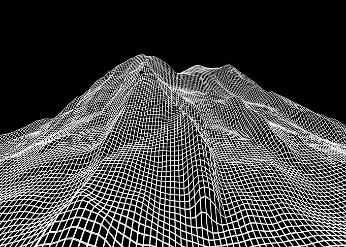 Mount Rainier Mesh White