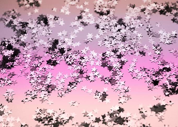 Unicorn Glitter Stars 8