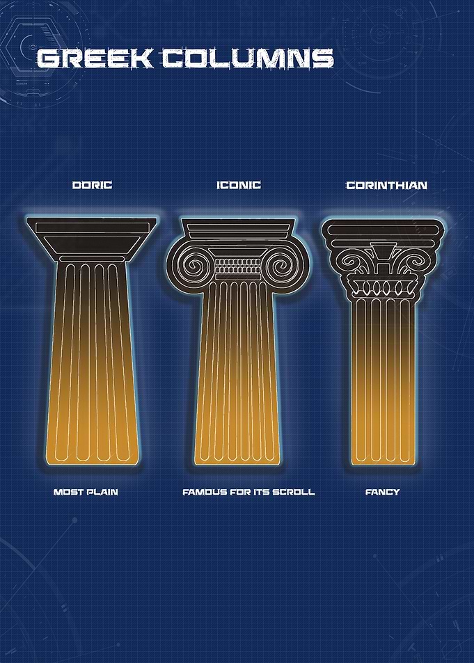 greek columns