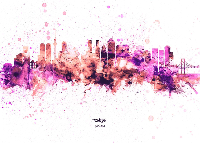 Tokyo Japan Skyline