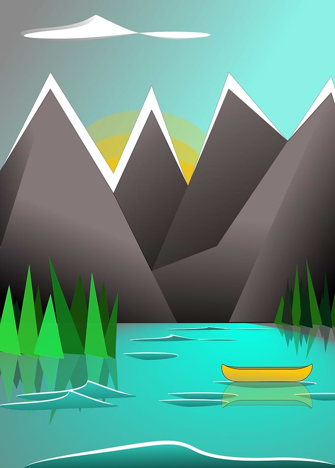 Lake sunrise