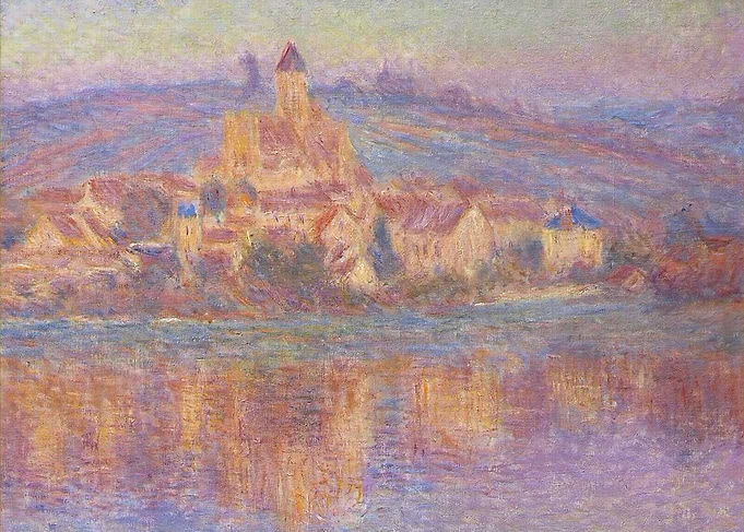 Vetheuil at Sunset 1901 0