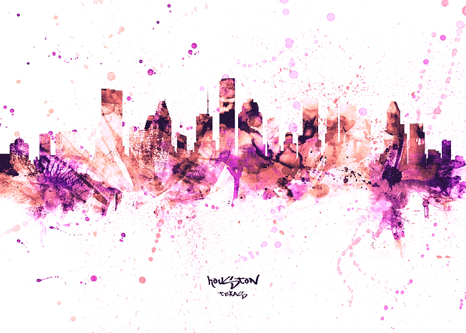 Houston Texas Skyline