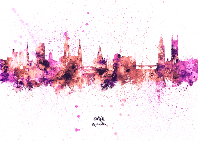 Cork Ireland Skyline