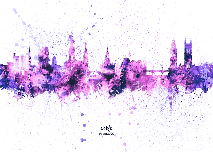 Cork Ireland Skyline