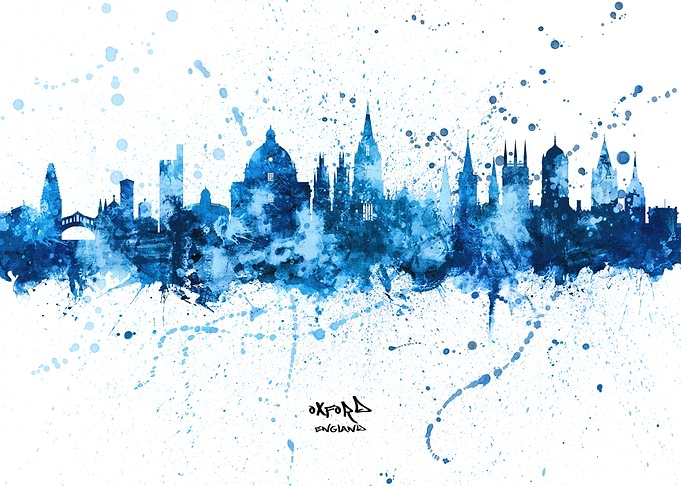 Oxford England Skyline