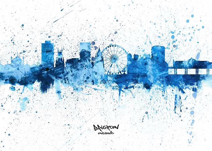Brighton England Skyline
