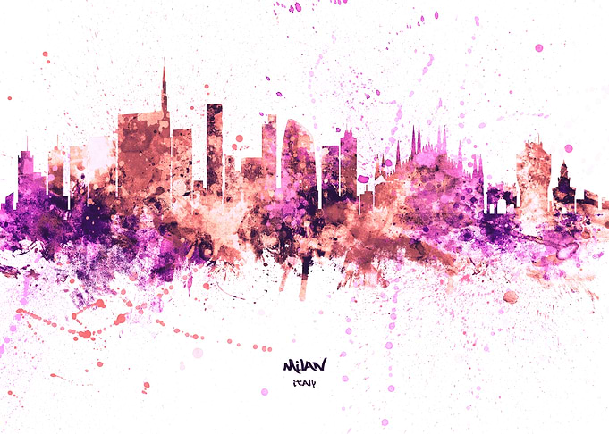 Milan Italy Skyline