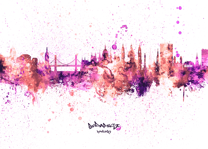 Budapest Hungary Skyline