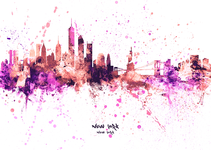 New York New York Skyline