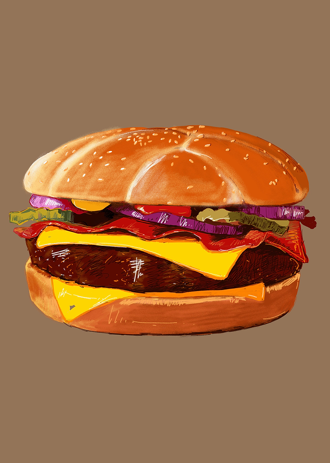 Cheeseburger Fast Food