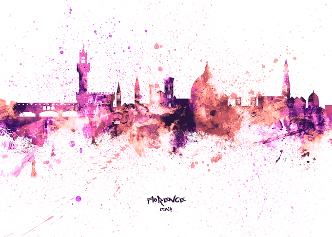Florence Italy Skyline