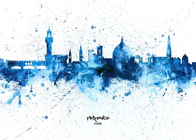Florence Italy Skyline