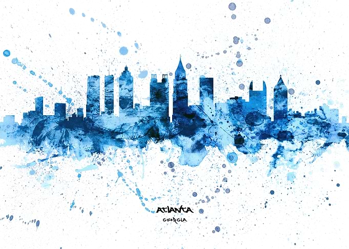 Atlanta Georgia Skyline