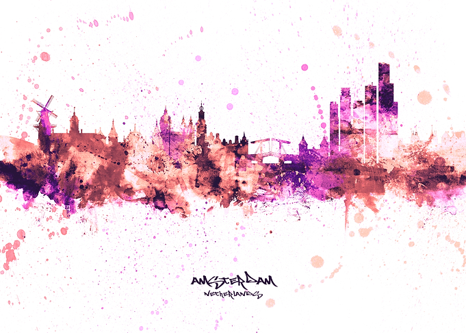 Amsterdam Skyline