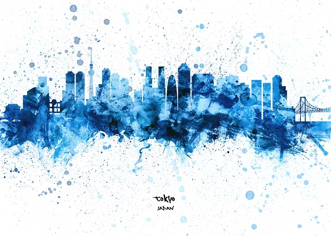 Tokyo Japan Skyline