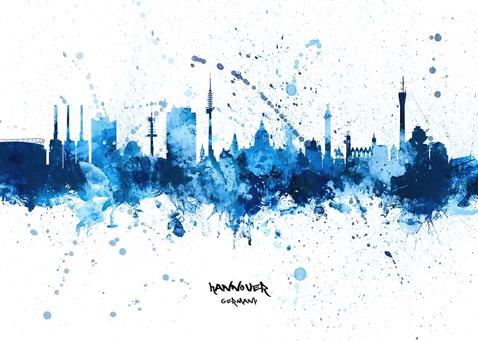 Hannover Germany Skyline