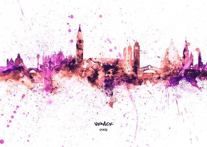 Venice Italy Skyline