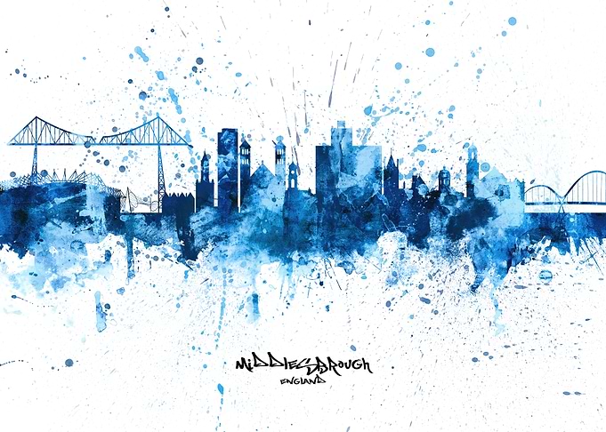 Middlesbrough Skyline