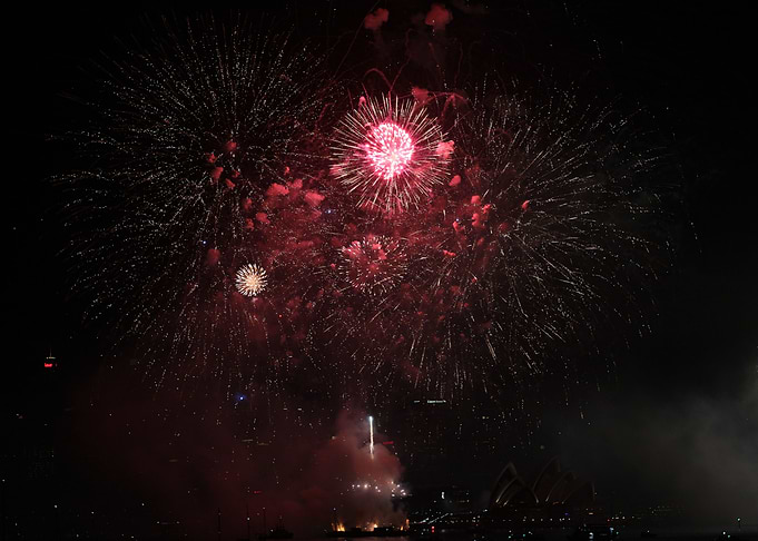 Fire Works NYE 2018