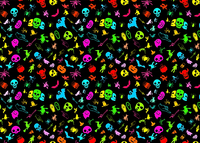 Halloween Colorful Pattern