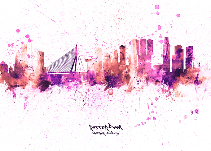 Rotterdam Skyline