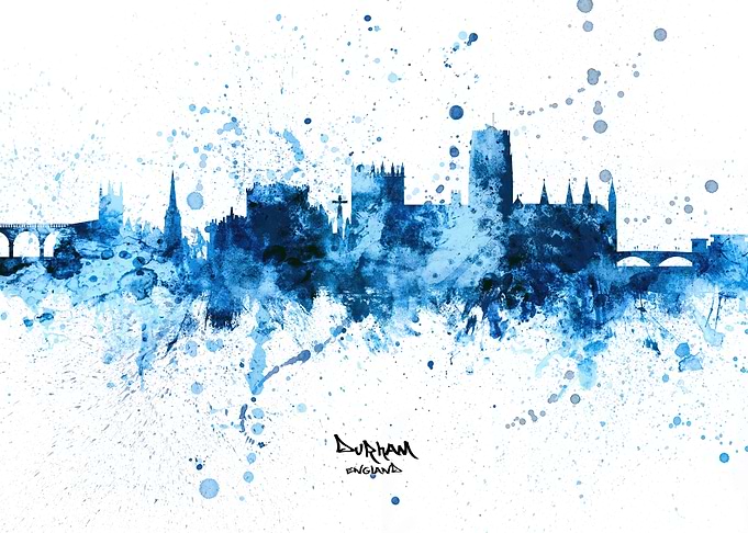 Durham England Skyline