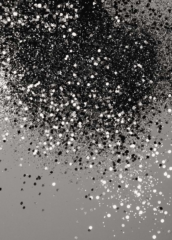 Silver Gray Glitter 1
