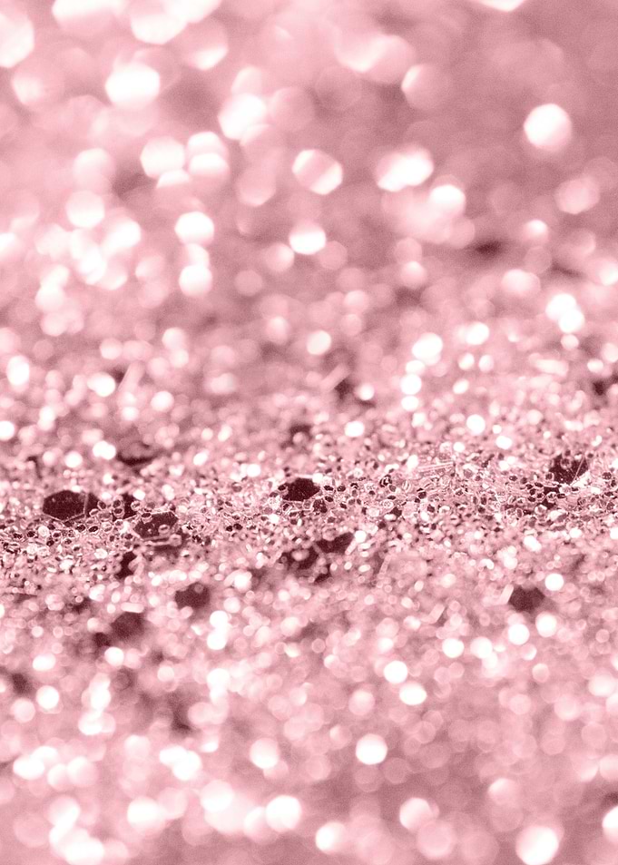 Rose Gold Blush Glitter 1