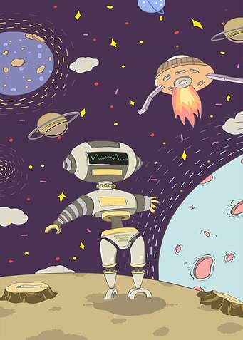 Robot in Space
