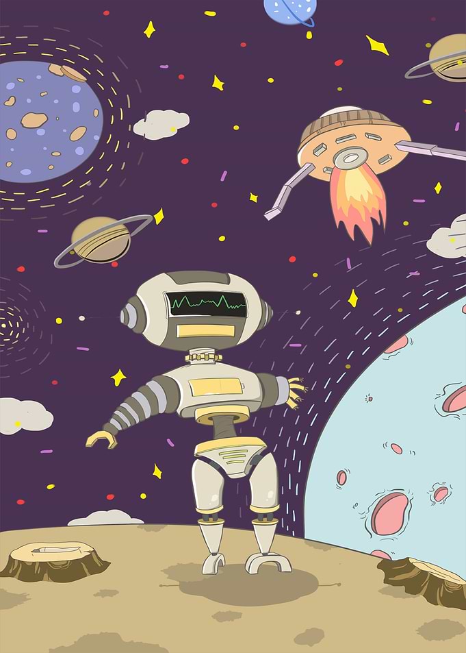 Robot in Space