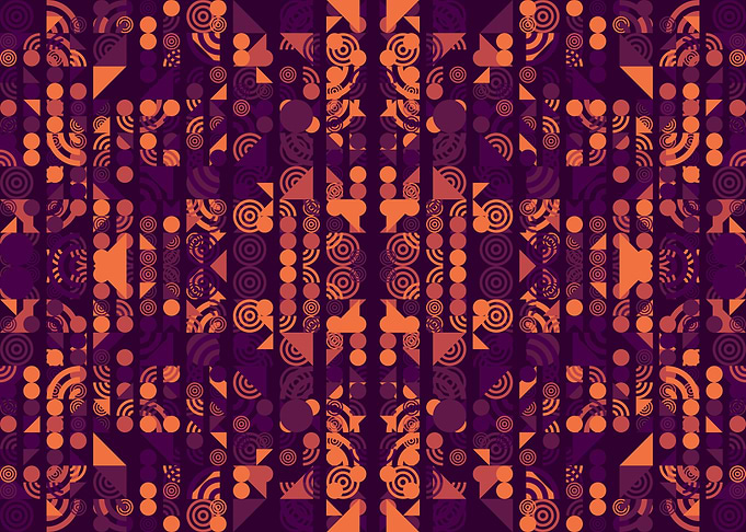 Abstract Symbols Pattern G