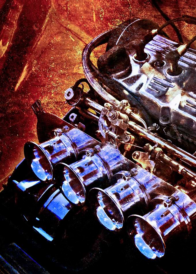 Mighty Car Engine Left