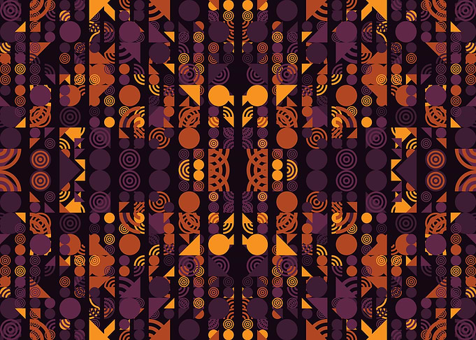 Abstract Symbols Pattern G