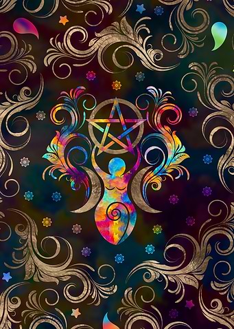 Triple Moon Goddess