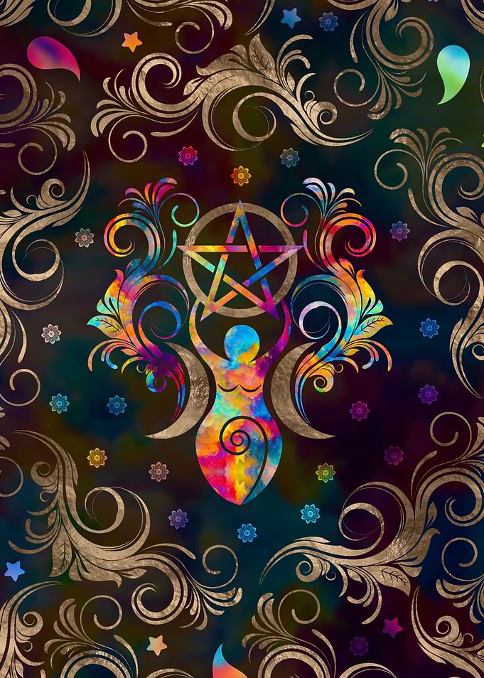 Triple Moon Goddess