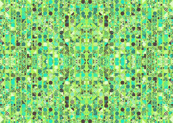 Abstract Symbols Pattern G
